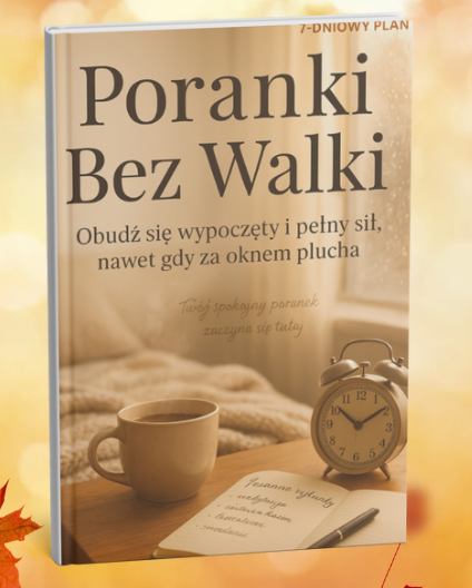 Poranki Bez Walki. Obudź się wypoczęty i pełny sił nawet gdy za oknem plucha. Twój spokojny poranek zaczyna się tutaj.
